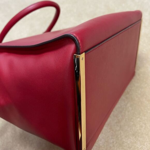 🌟85% OFF🌟Michael  Kors Red  Leather Tote - Picture 9 of 10